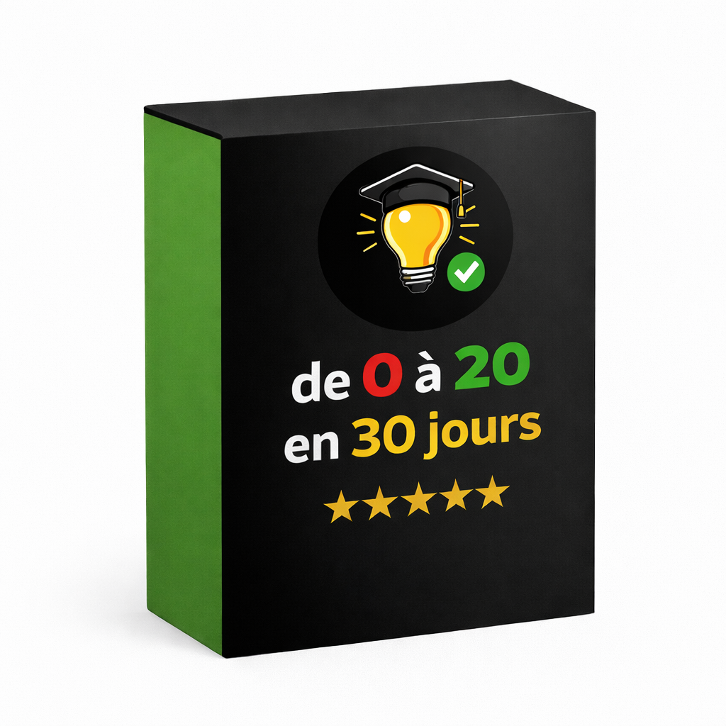 De 0 à 20/20 en 30 jours